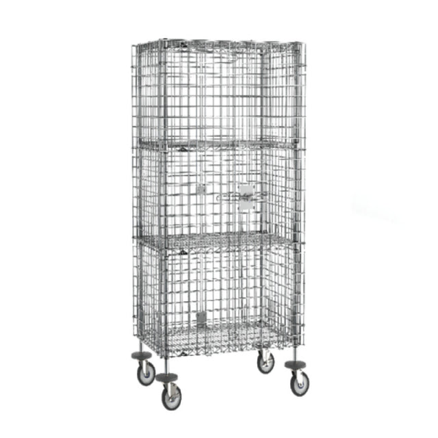 Metro SEC53EC-2SE - Super Erecta® Security Unit, Mobile, Chrome Plated Finish