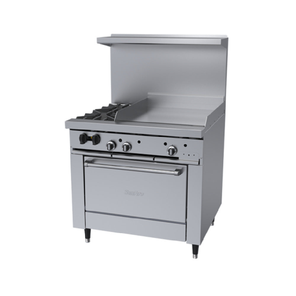 Garland X36-2G24R_LP Sunfire® Restaurant Range Gas 36"