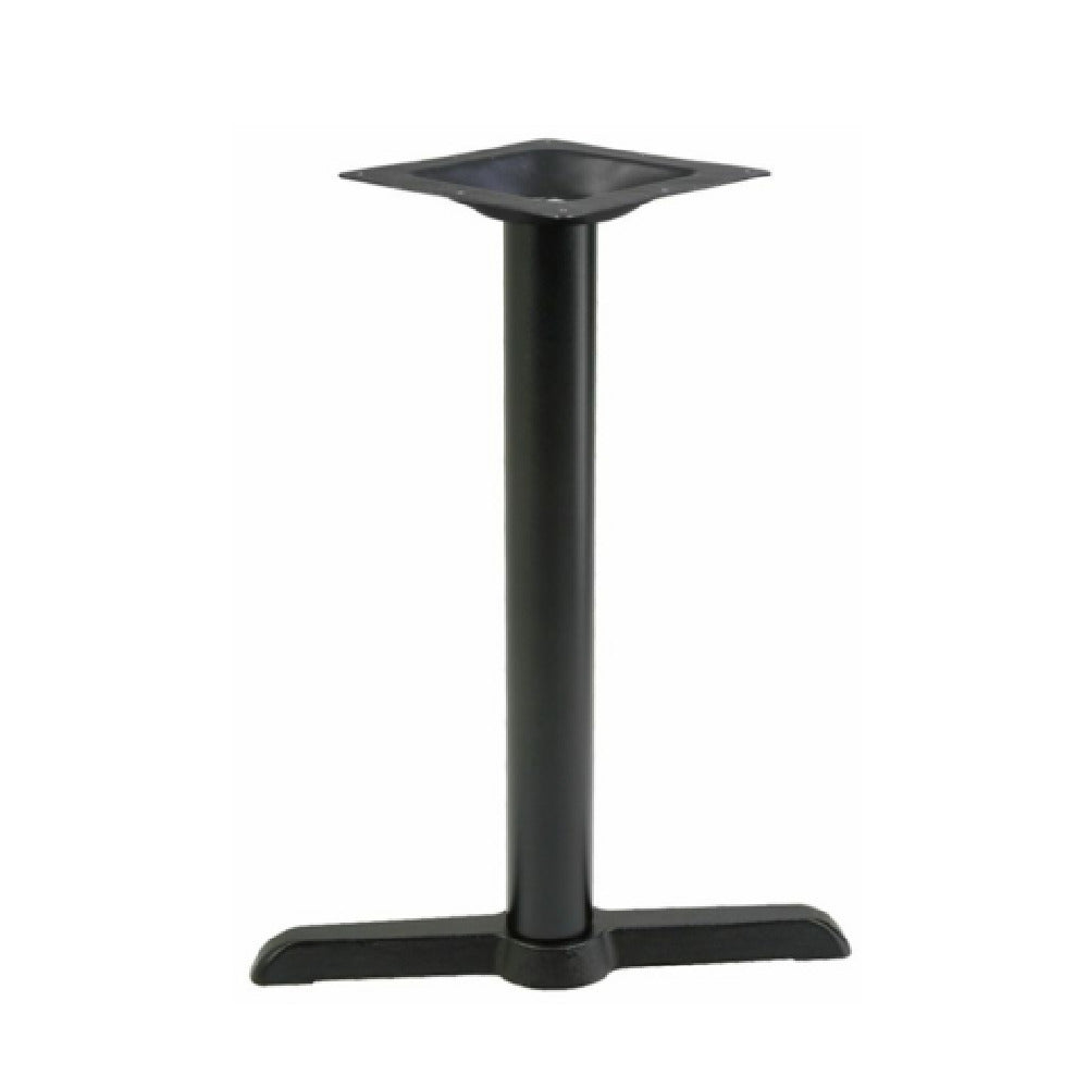 Hubert 83188 - CenPro End Column Table Base, 22", 3" Standard Height Column With Welded Spider