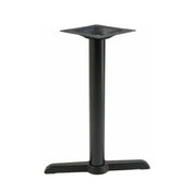 Hubert 83188 - CenPro End Column Table Base, 22", 3" Standard Height Column With Welded Spider