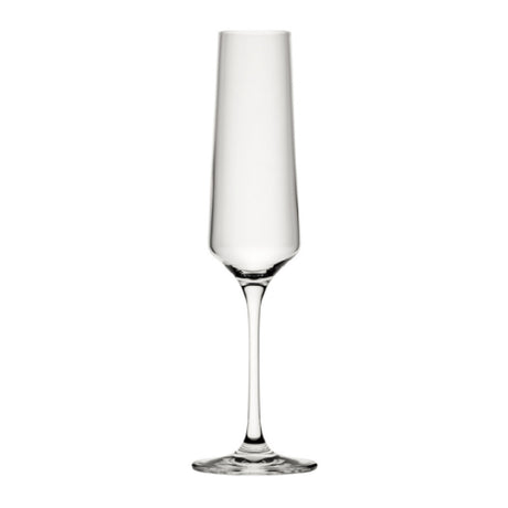 Steelite UR250107 Flute Glass 8.0 Oz. (H 9.875" M 3.875" T 1.625" B 3.875") Crystalline
