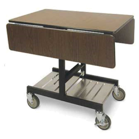 Lakeside 74425 Classic Series Room Service Table Rectangle Bi-fold