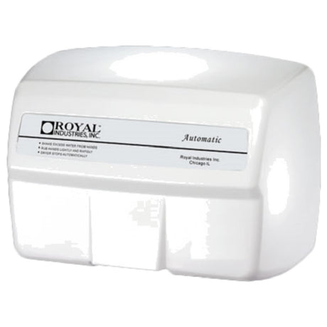 Royal Industries ROY DRY 2200EA Hand Dryer Automatic 12-3/4"L X 8-3/8"W X 7"H