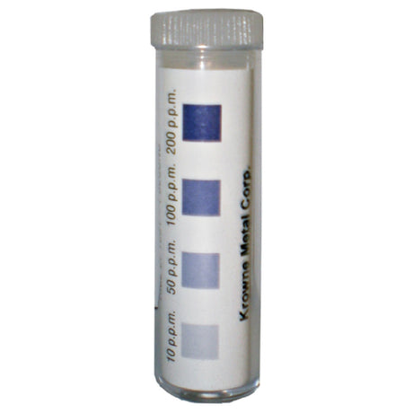 Krowne S25-123 Chlorine Test Strips Sanitizer Test Strips For Bleach-based Solutions