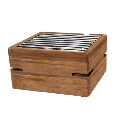 Steelite DWFB116WDT - Fusion Buffer Riser, 11.0"W X 11.0"D X 6.0"H, Wood