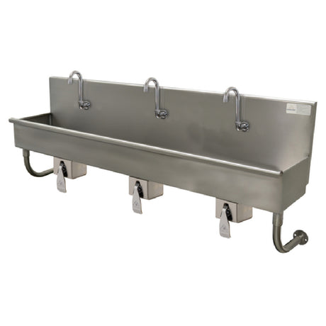 Advance Tabco 19-18-60KV Multiwash Hand Sink Wall Mounted With Knee Valve