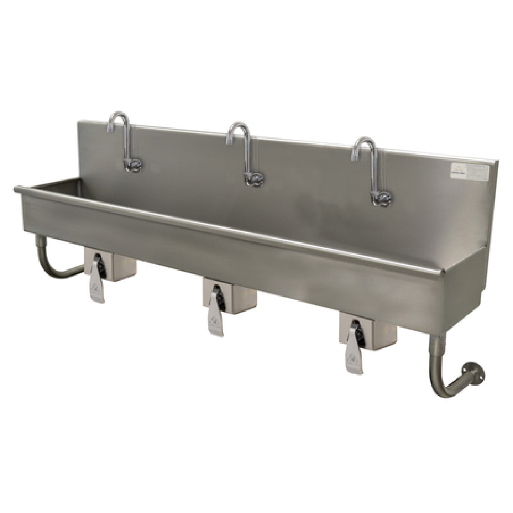 Advance Tabco 19-18-72KV Multiwash Hand Sink Wall Mounted With Knee Valve