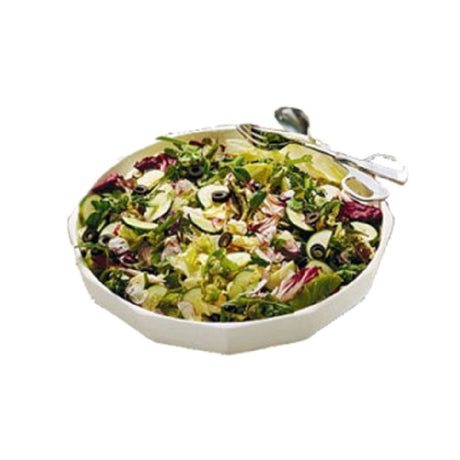 Bon Chef 9093PLATINUMGRA - Prism Serving Bowl, 12 Qt., 16" X 5-1/2"