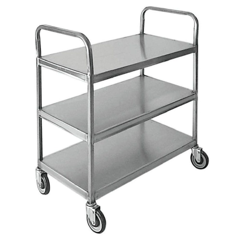 Hubert 61387 - Utility Cart, 3-shelf, 39" X 22" X 44-1/2"H