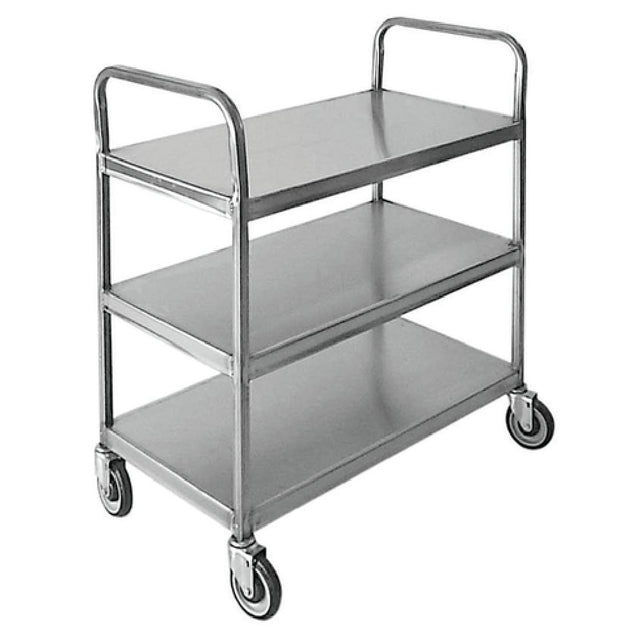 Hubert 61387 - Utility Cart, 3-shelf, 39" X 22" X 44-1/2"H