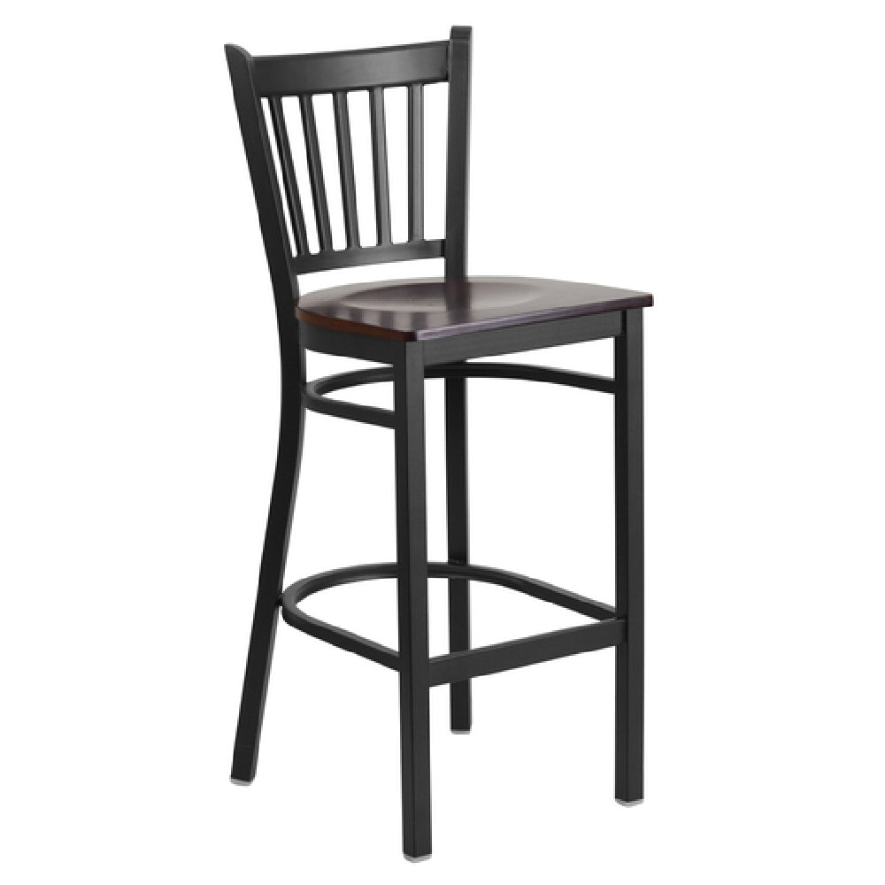 Flash Furniture XU-DG-6R6B-VRT-BAR-WALW-GG Hercules Series Restaurant Bar Stool