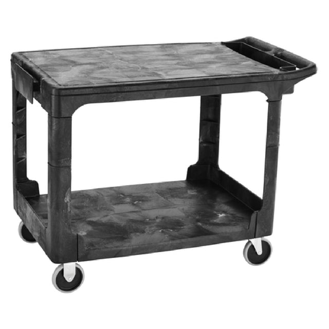 Rubbermaid FG452589BLA - Flat Shelf Utility Cart, 44"L X 26"W X 33"H, 500 Lb. Capacity