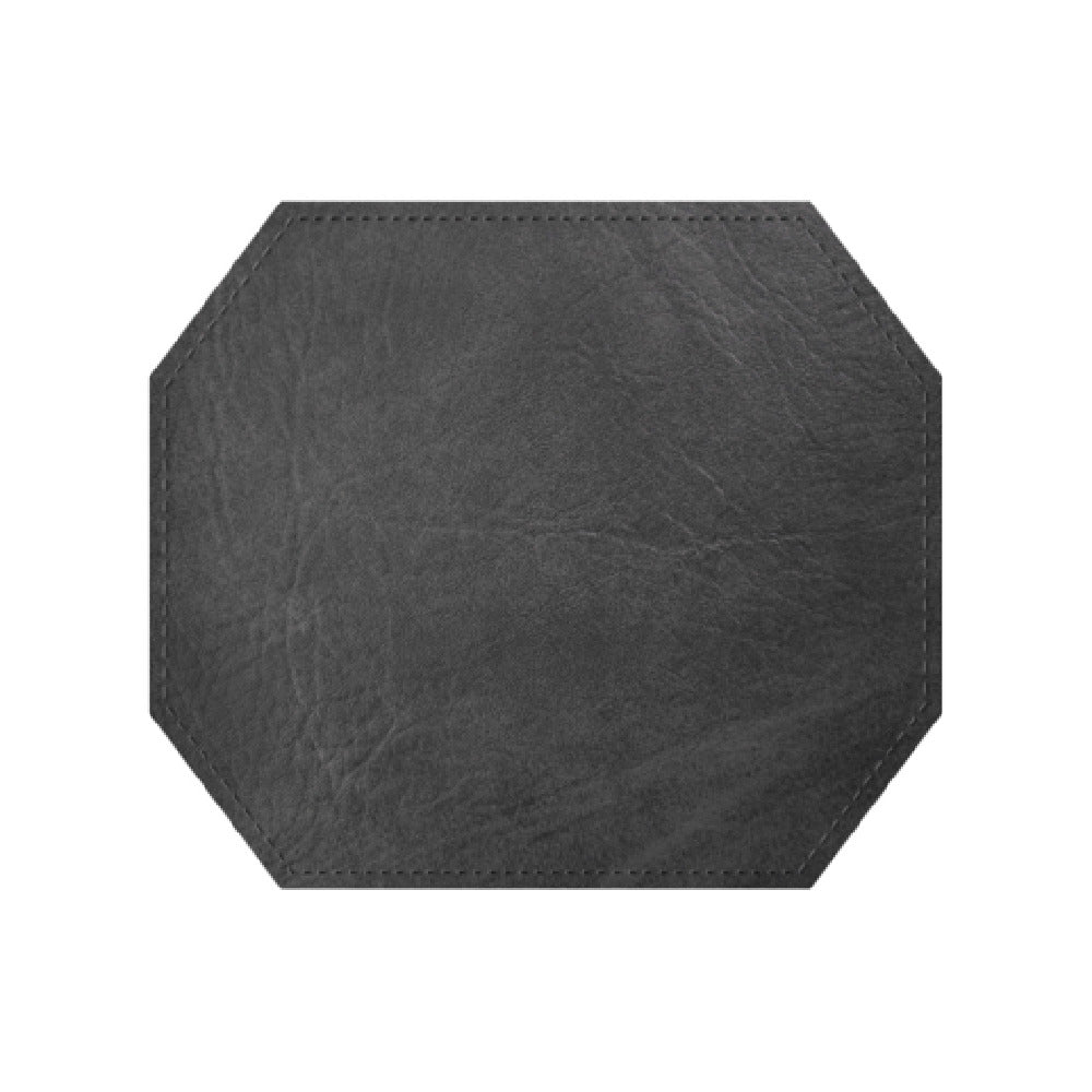 Risch TABLEMATOCT-HAR 15X13 Harley Antibacterial/antimicrobial Faux-leather Table Mat (specify Color)