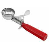 Chef Approved 225315 Disher 1.33 Oz / #24 Thumb Press Red Handle