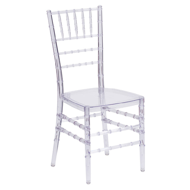 Flash Furniture BH-ICE-CRYSTAL-GG Flash Elegance Stacking Chiavari Chair 1100 Lb. Weight Capacity