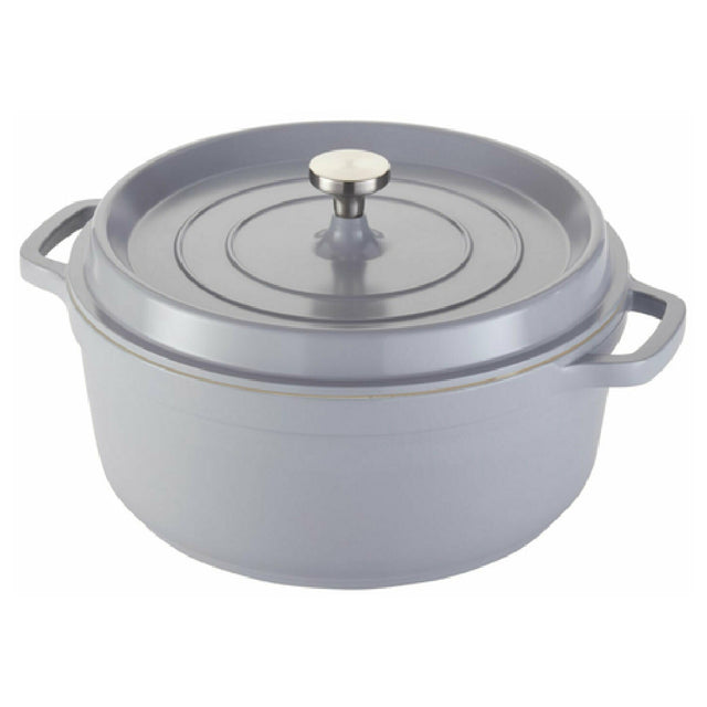 Spring USA 8658-9/28 Ironlite Casserole 7.2 Qt. (6.8 Liter) 11" Dia. X 4-3/4"H