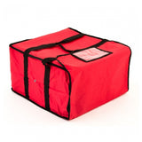 Chef Approved 124PIBAG5NYL Pizza Bag 20" X 20" X 12" Holds (2) 16" Pizza Boxes Or (1) 18" Pizza Box