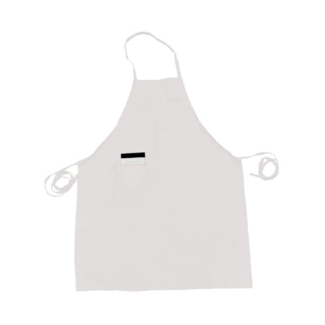 Thunder Group CA3326WH Chef Regalia Bib Aprons 33" X 26" Full-length With Pocket