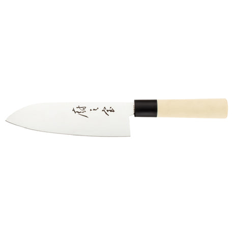 Mercer Culinary M24407PL Asian Collection Santoku All Purpose Knife 7" Stamped