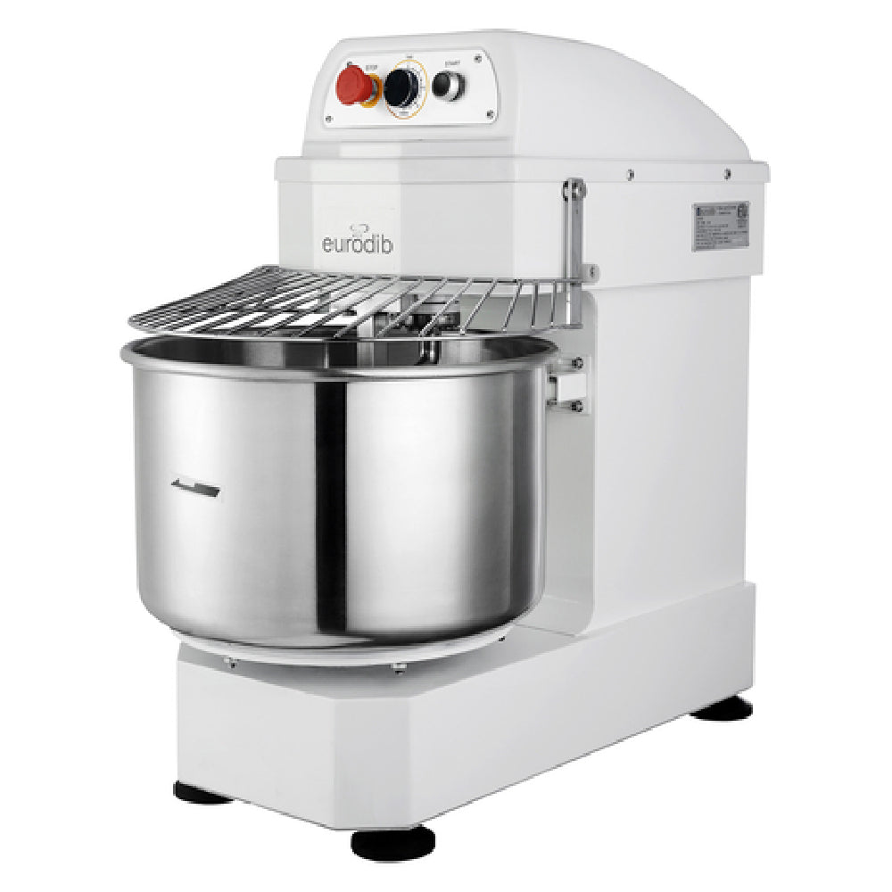 Eurodib LM30T Spiral Mixer 30 Qt. Capacity 26.5 Lb. Maximum Kneading Capacity