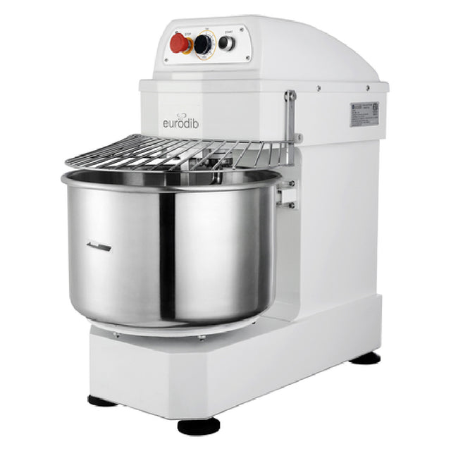 Eurodib LM30TETL Spiral Mixer 30 Qt. Capacity 26.5 Lb. Maximum Kneading Capacity