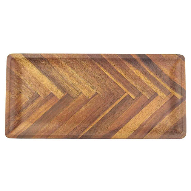 TableCraft Products 12921 - Aeris Collection™ Serving Plate, 13.75" X 6.5" X 0.5"