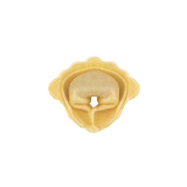 Arcobaleno Pasta Equipment MOLD-ACAP140-A1C Cappelletti Mold #A1C 3.5 Grams 2 Across