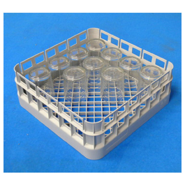 Eurodib CC00052 Lamber Dishwasher Open Glass Rack 15-1/2"W X 15-1/2"D Plastic. Gray