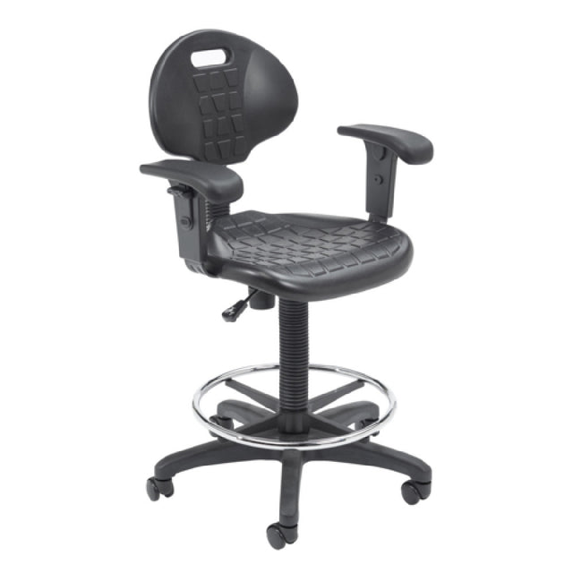 National Public Seating 6722HB-A NPS® Kangaroo Task Chair 300lb. Weight Capacity