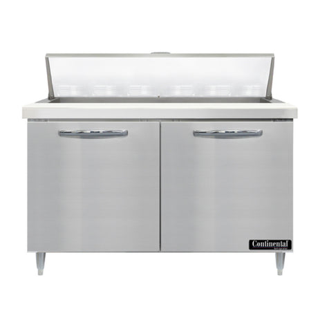 Continental Refrigerator D48N12 Designer Line Sandwich Unit 48"W Two-section