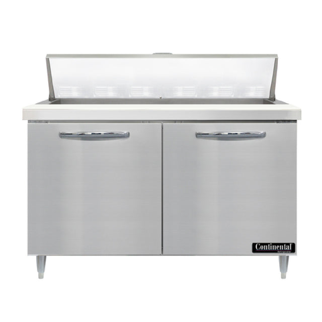 Continental Refrigerator D48N12 Designer Line Sandwich Unit 48"W Two-section
