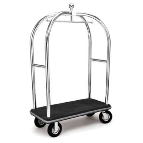 Forbes Industries 2537 Birdcage® Luggage Cart Longer & Lower Style 2" Dia. Tubular Superstructure