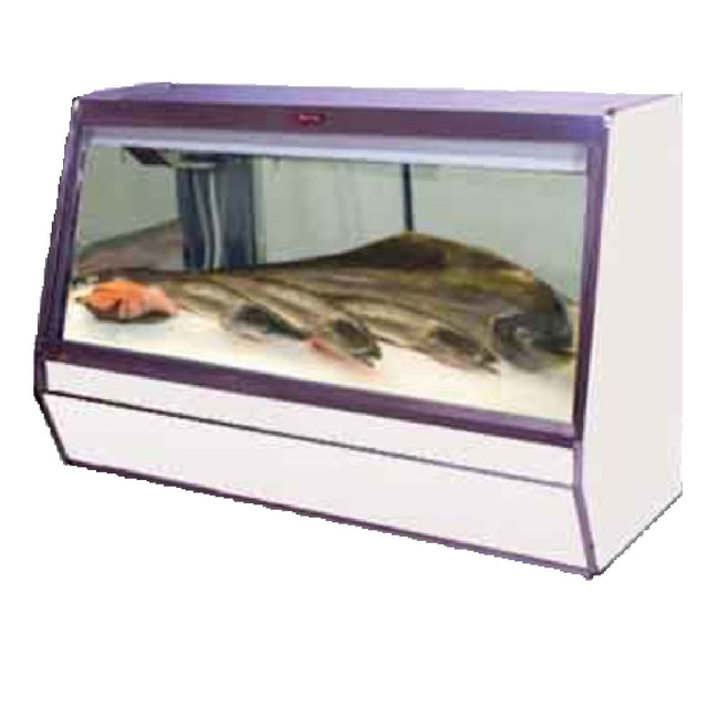 Howard-McCray R-CFS32E-6-BE-LED Fish/Poultry Service Case 74"W Single Duty