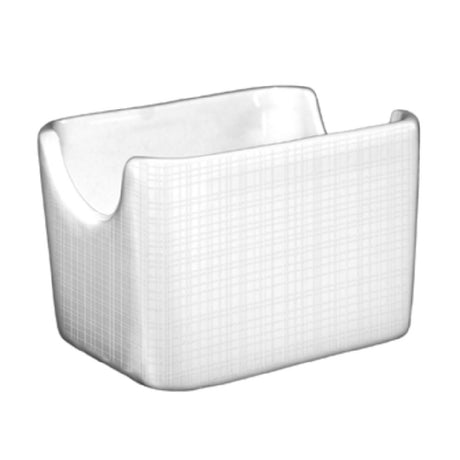 International Tableware DR-225 Sugar Packet Holder 3-1/4”L X 2-7/8”W X 2-1/8”H Rectangular