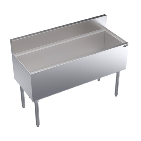 Krowne KR19-48 Royal Series Underbar Ice Bin/Cocktail Unit 48"W X 19"D O.A. 147-lbs Ice Capacity