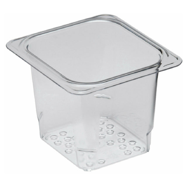 Cambro 65CLRCW135 Camwear® Colander 6-3/8" X 6-15/16" X 5" Deep Fits 1/6 Size Food Pans