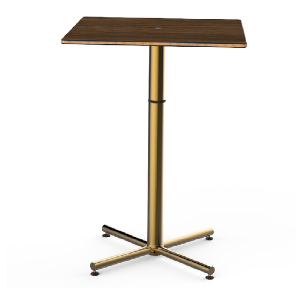 Steelite MGCPBS01WBXX Mogogo Buffet Solutions Polo Bar Table 30" X 30" X 42"H