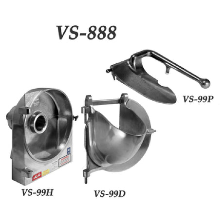 Alfa VS-888 Housing & Pusher Plate Only For 12 Hub Size Only Replaces Hobart VS9 Buildup