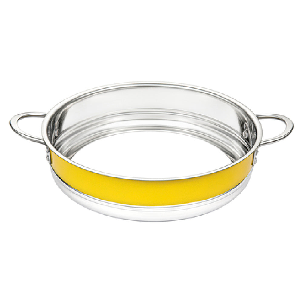 Bon Chef 72030-BL-Y Country French X Steam Table Food Pan Ring 12-3/8" Dia. X 3"H