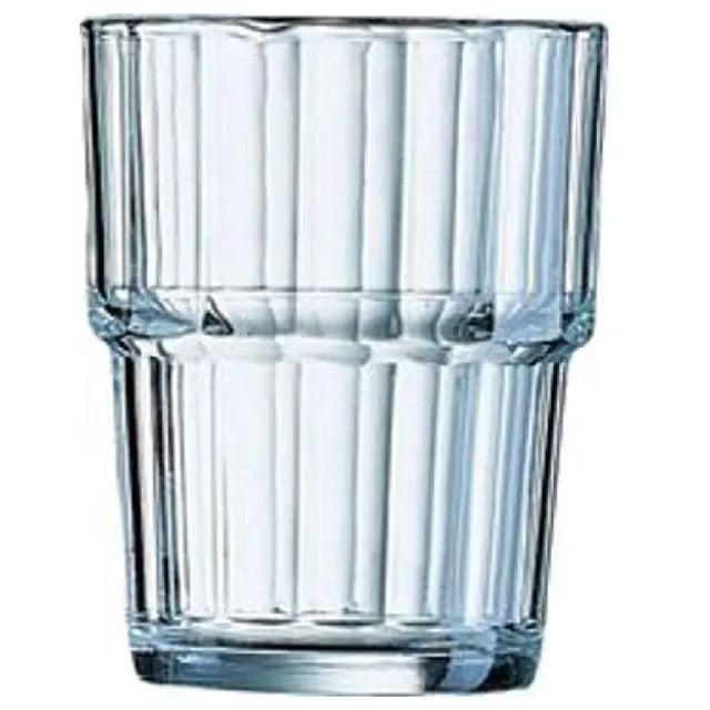 Cardinal V7535 - Arcoroc, Norvege Rocks 8.5 Oz (H:3.6'' T:2.25'' M:2.25''), ['Fully Tempered']