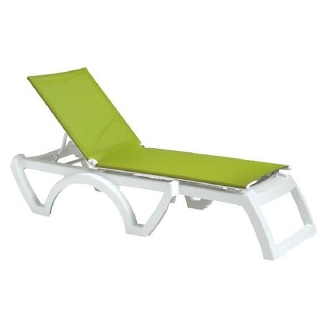 Grosfillex US876152 Jamaica Beach Chaise Stackable Without Arms