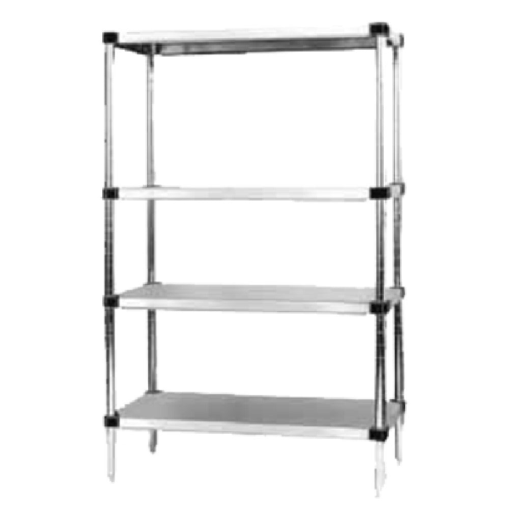 Metro 63HPC HD Super™ Post 63"H (height Includes: Leveling Foot & Cap) Chrome Plated Finish