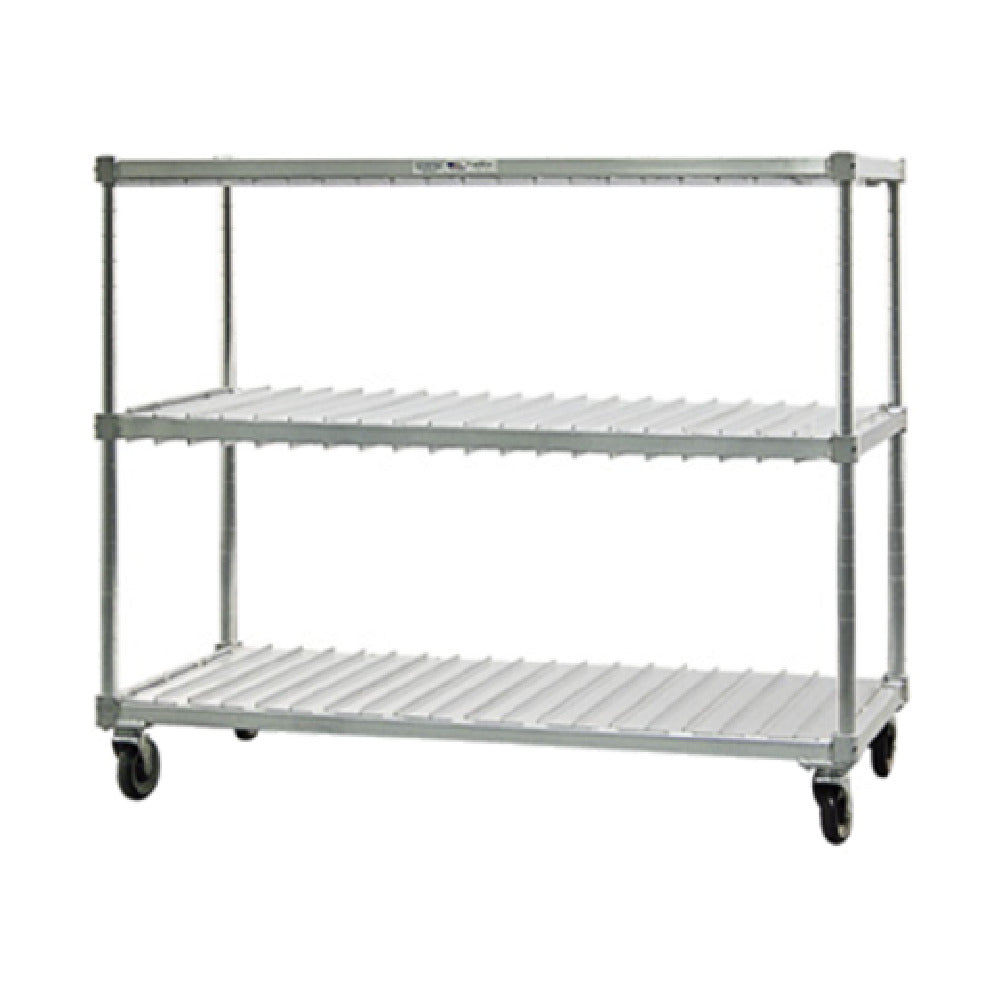 New Age Industrial 96090 Tray-Drying Rack Mobile 2 Tray Levels