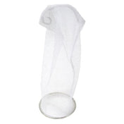 AllPoints 66216 3" Fine Mesh Drain Sock Strainer White