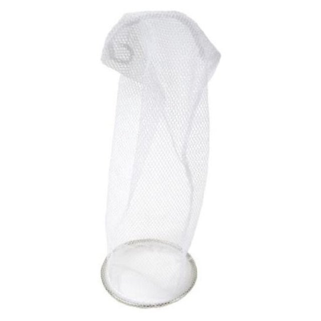 AllPoints 66216 3" Fine Mesh Drain Sock Strainer White