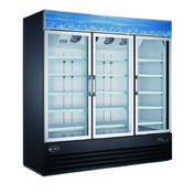 SABA SM-72R Refrigerator Merchandiser Reach-in Three-section