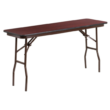 Flash Furniture YT-1860-HIGH-WAL-GG Folding Table 60"W X 18"D X 30"H Seats Up To 2 Adults