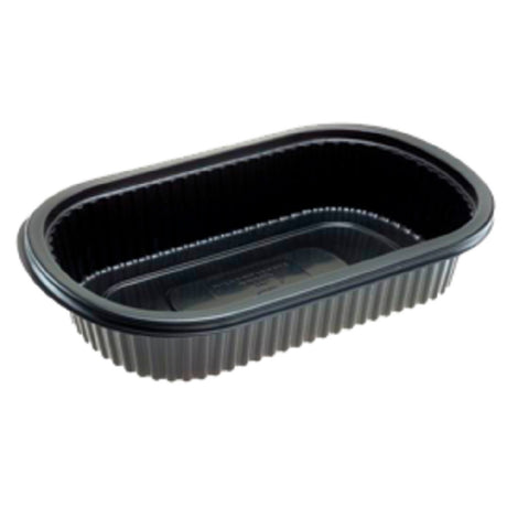 Dinex DXMW810PBLK Proex Disposable Entrée Platter Large 32 Oz.