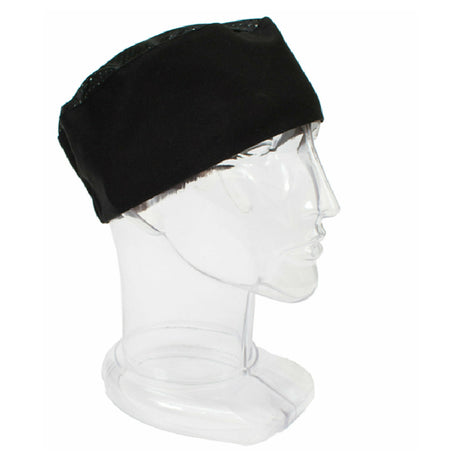 John Ritzenthaler Company RZCBBKM Ritz® Kitchen Wears™ Chef Beanie Mesh Top Panel 100% Cotton