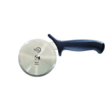 Mercer M18604BK - Millennia® Pizza Cutter, 4" Blade, High-carbon Japanese Steel Blade With Precision Ground Edge